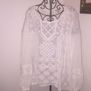 Lucky brand BoHo top